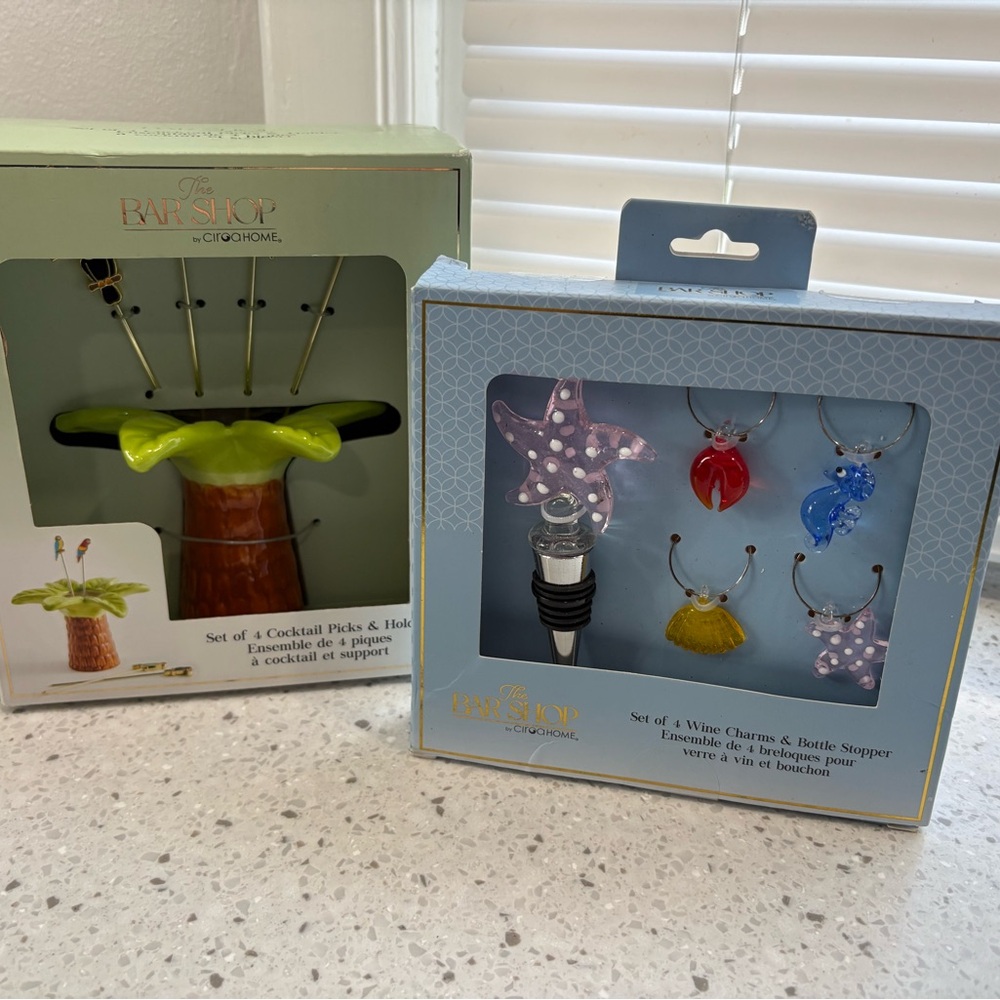 The Bar Shop Bundle- Island Vibes - cocktail and wine accessories